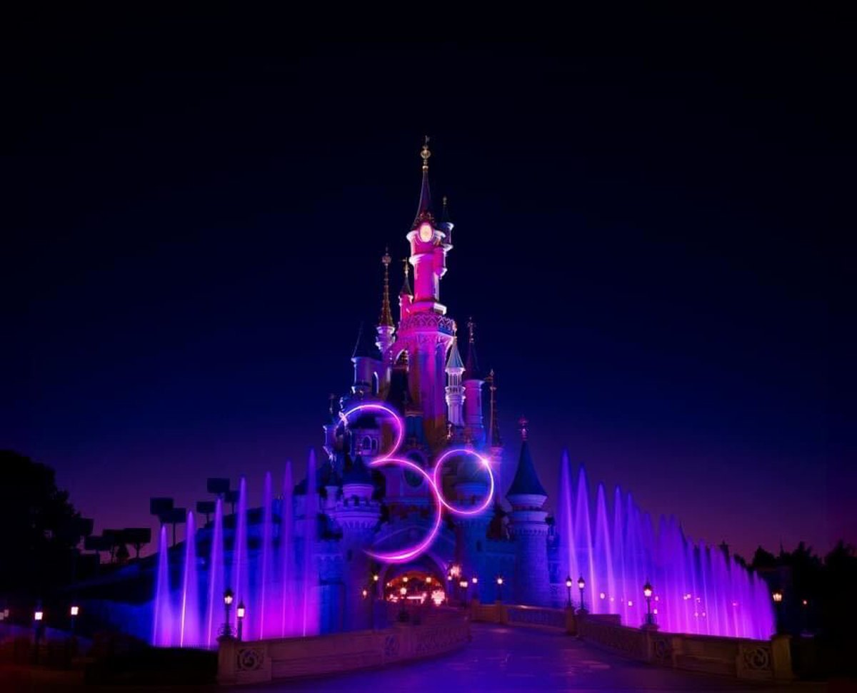 Disneyland Paris Reveals 30th Anniversary Logo