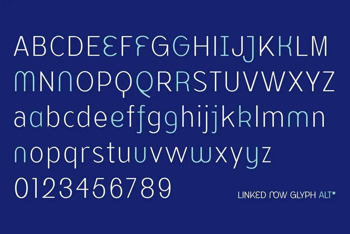 Linked Now Typeface - Download Free Extra Bold Font 