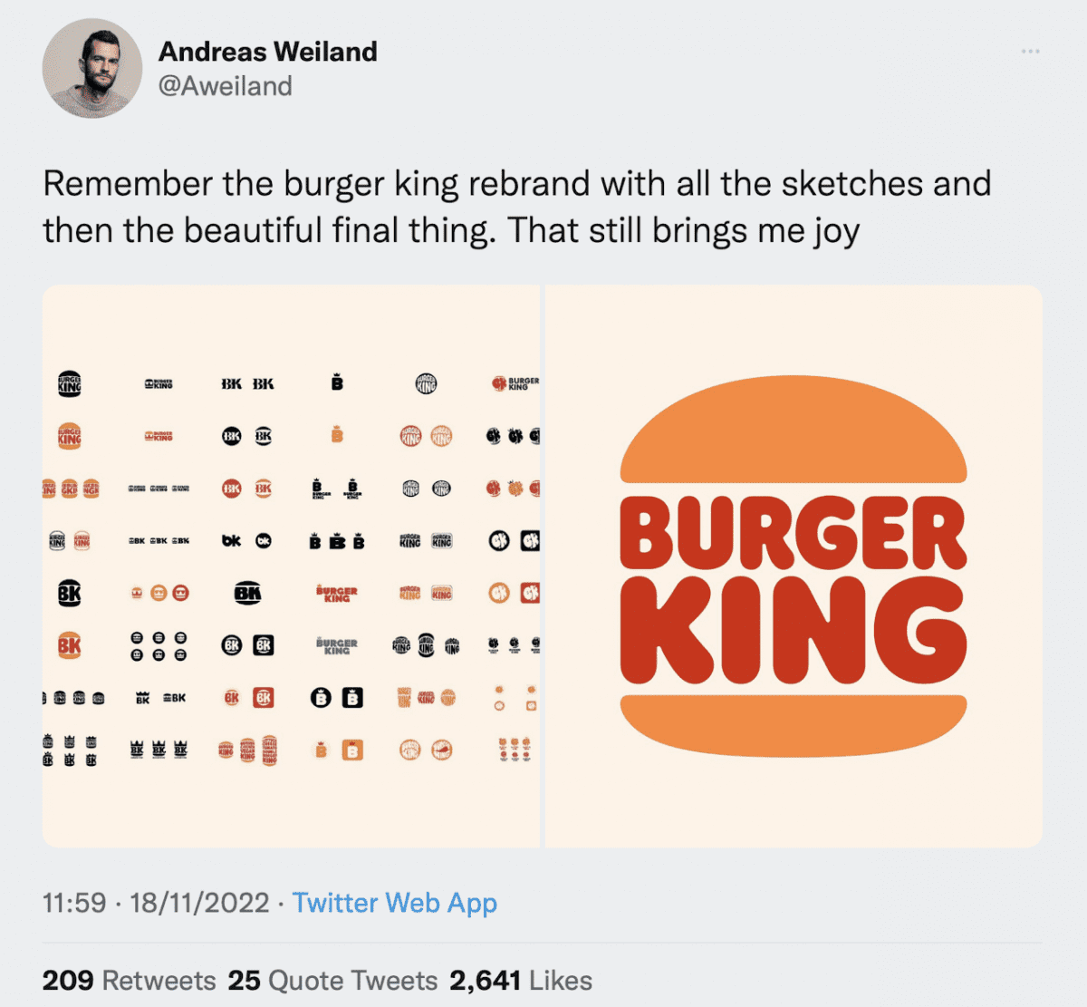 Burger King unveils new logo in brand redesign