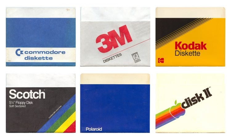 Floppy Disk Diskette Sleeve Collection by Jason Scott