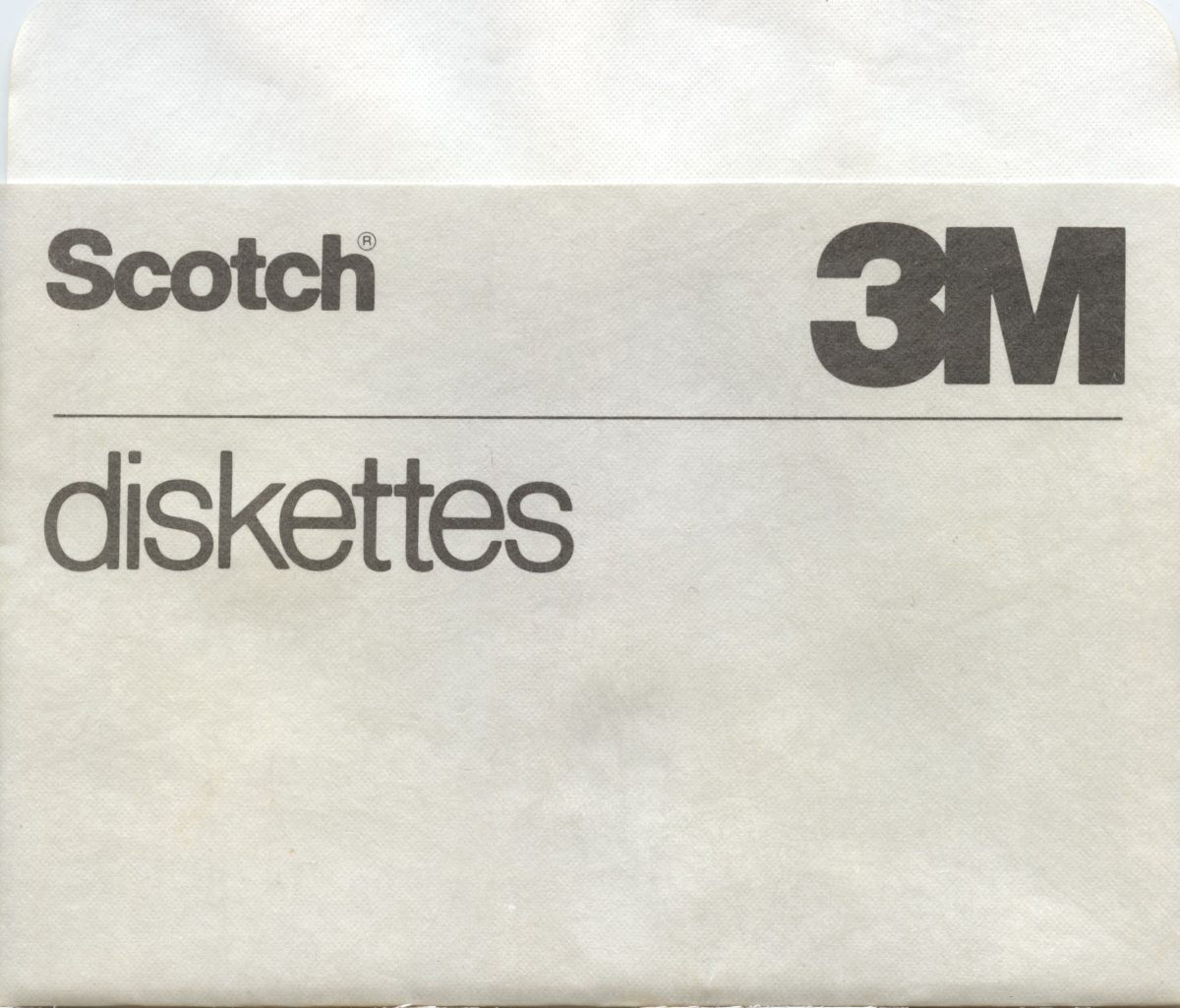 Scotch 3M Disk Floppy DIsk Cover Sleeves