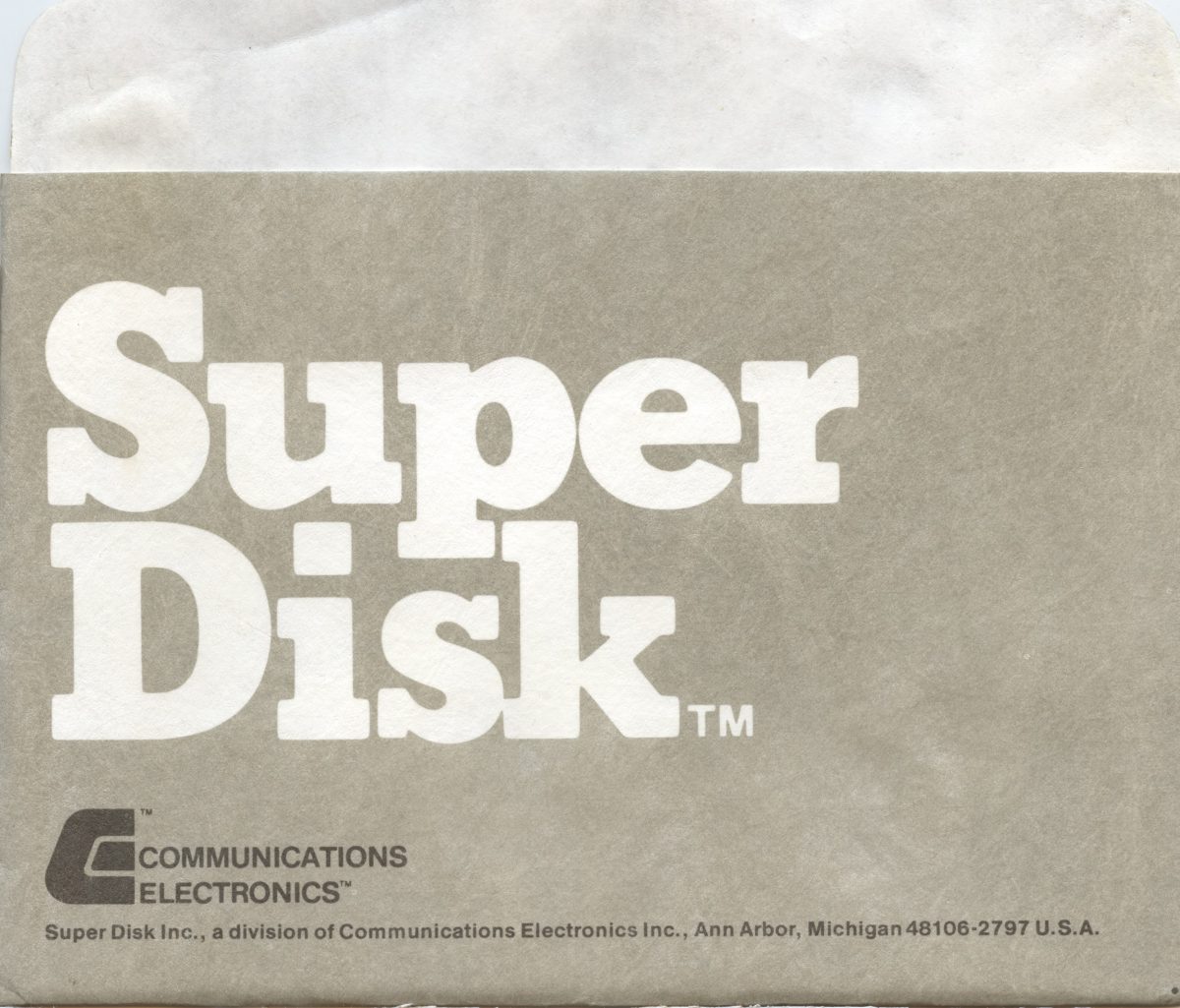 Super Disk Floppy DIsk Cover Sleeves