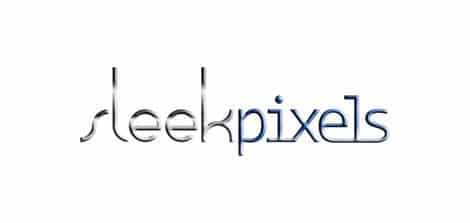 sleekpixels logo design